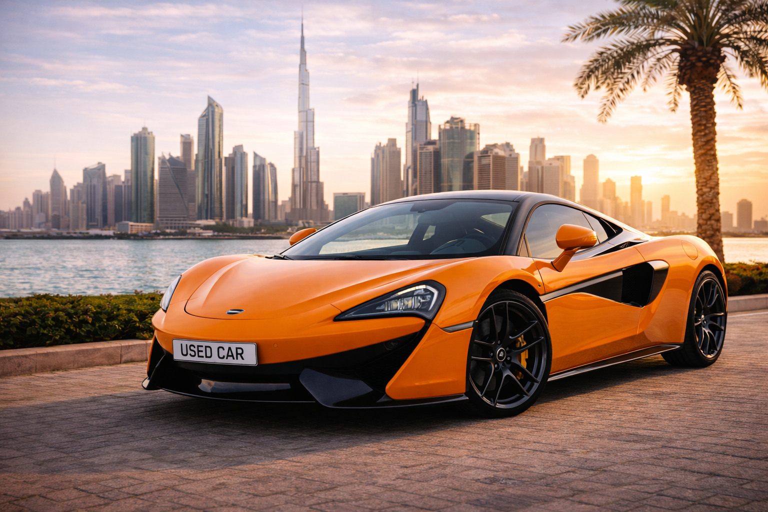 McLaren for sale in Dubai showcasing a high-performance luxury supercar